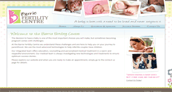 Desktop Screenshot of barriefertilitycentre.com